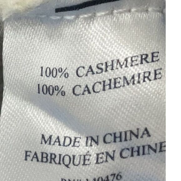 Faherty 100% Cashmere Cloud Cardigan Sweater Cream Ivory Super Soft Pockets XL - Picture 4 of 8